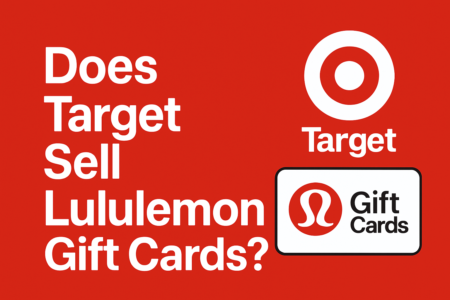 Does Target Sell Lululemon Gift Cards? [2025]